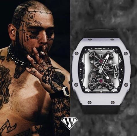 Post Malone – Quartz TPT Richard Mille RM 27